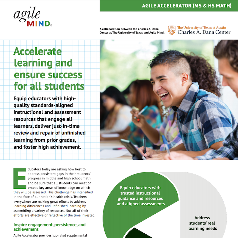 Agile Accelerator Fact Sheet